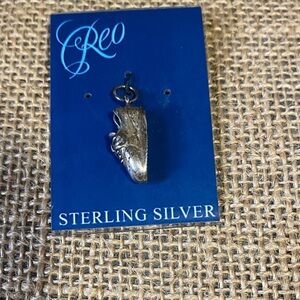 Sterling Silver Shoe Charm